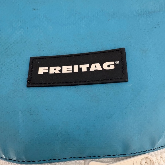 FREITAG F49 Fringe Backpack Blue/White - Picture 7 of 15